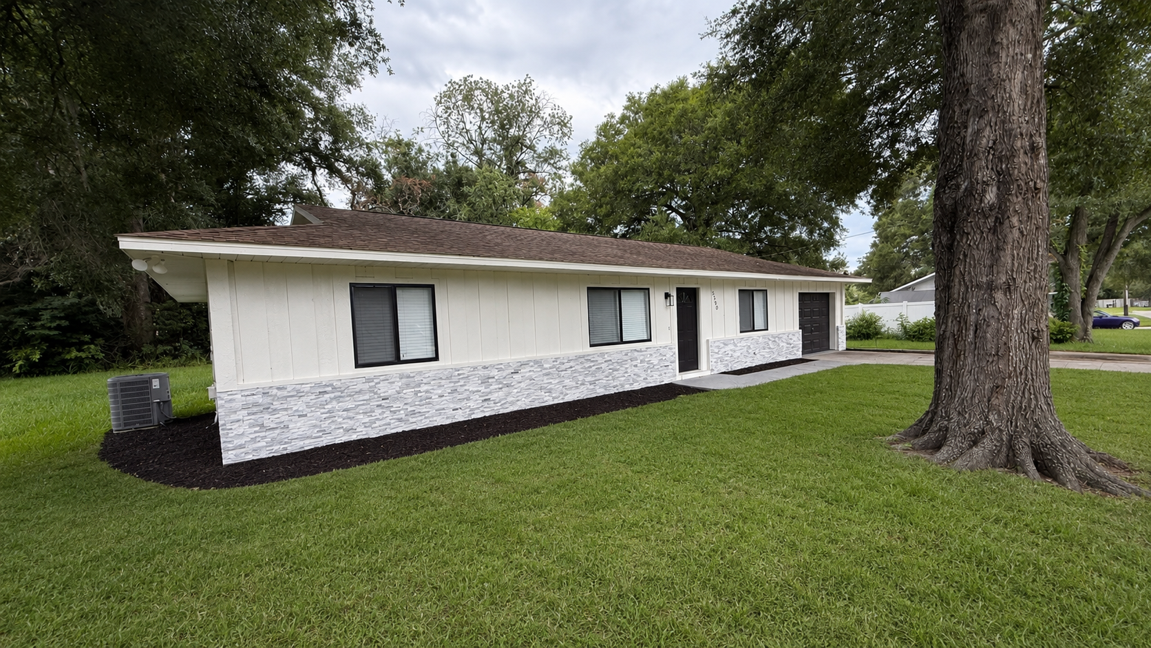 Front of the renovated Ocala home